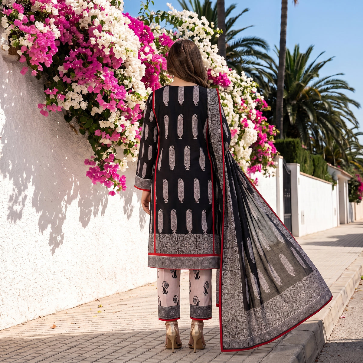 Premium Khaddar 3-Piece Ladies Suit