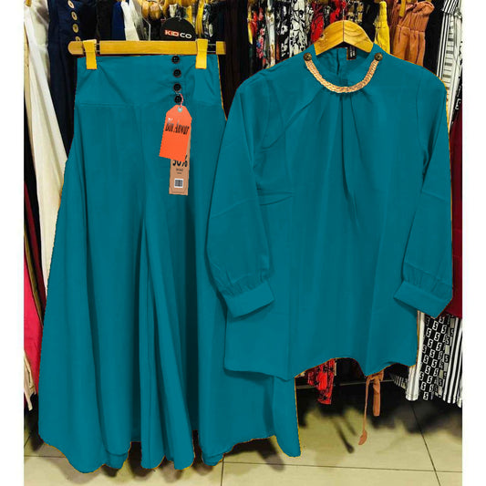 Elegant Western Two-Piece Ensemble (STITCHED)