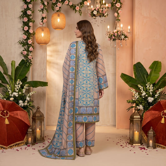 Premium Khaddar 3-Piece Ladies Suit