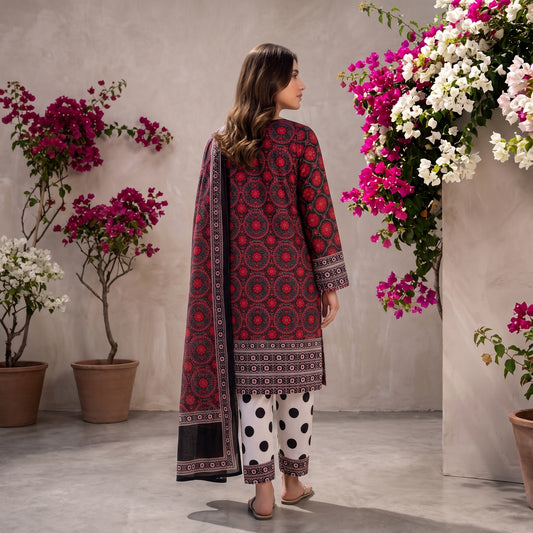 Premium Khaddar 3-Piece Ladies Suit