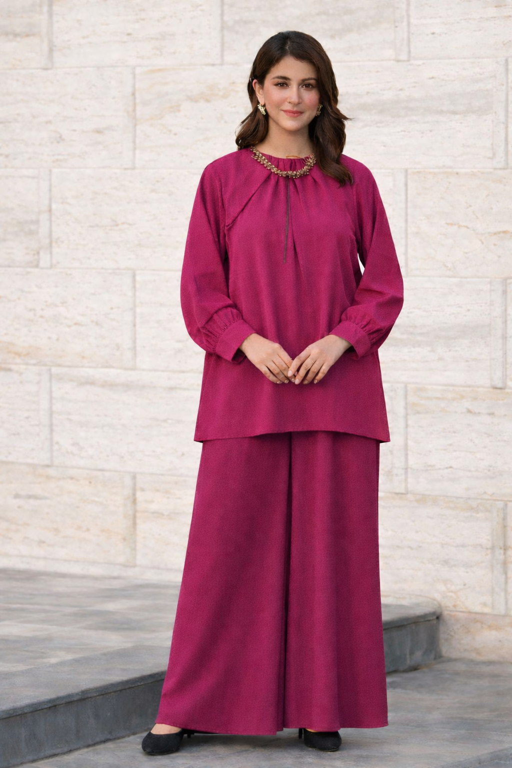 Elegant Western Two-Piece Ensemble (STITCHED)
