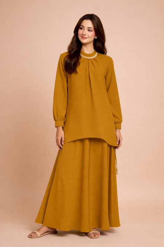 Elegant Western Two-Piece Ensemble (STITCHED)