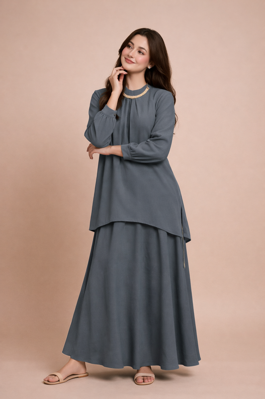 Elegant Western Two-Piece Ensemble (STITCHED)