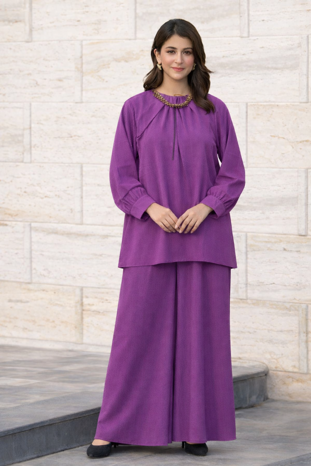 Elegant Western Two-Piece Ensemble (STITCHED)