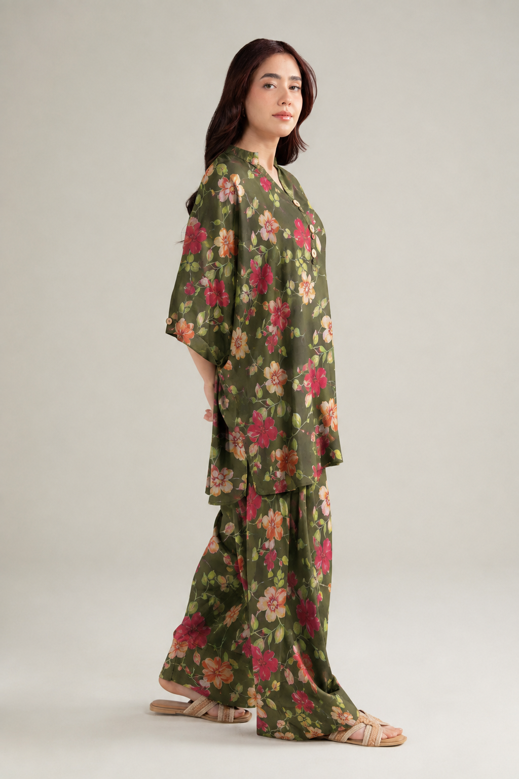 Bin Anwar Print Lawn Luxury 2 Piece Suit – Elegant Summer Collection ( Unstitched)
