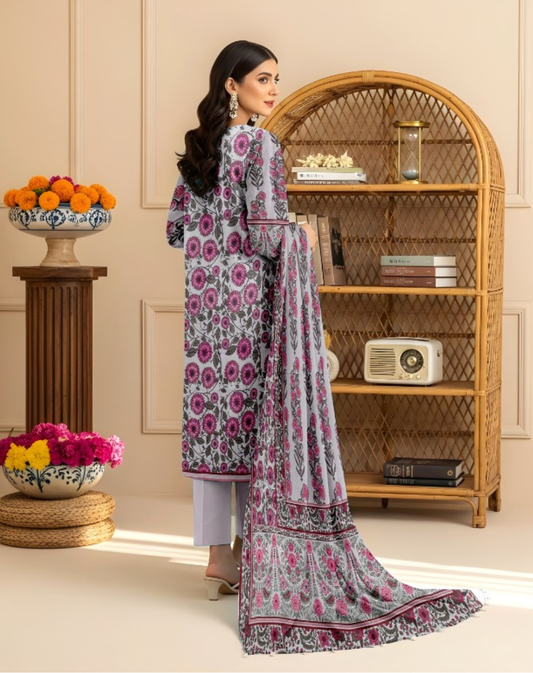 Luxury Lawn 3-Piece Suit Summer Collection