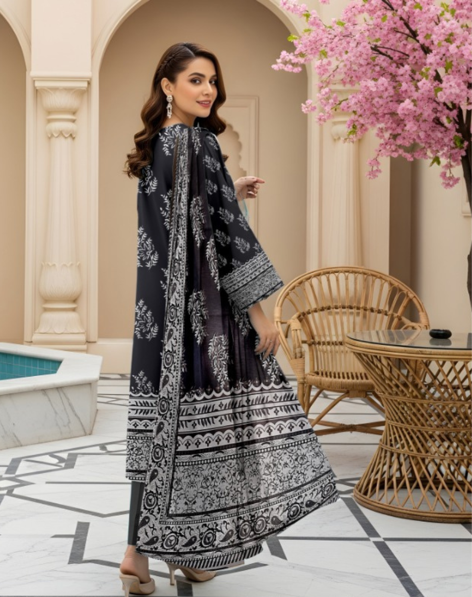 Premium Quality Lawn 3-Piece Printed