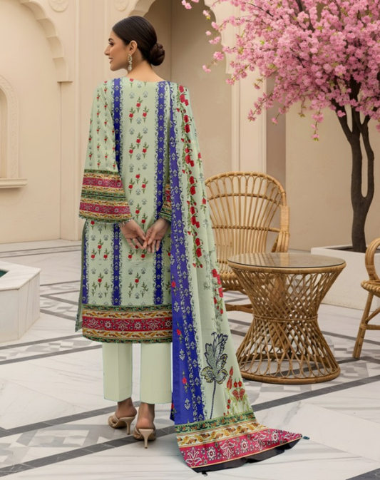 Premium Quality Lawn 3-Piece Printed