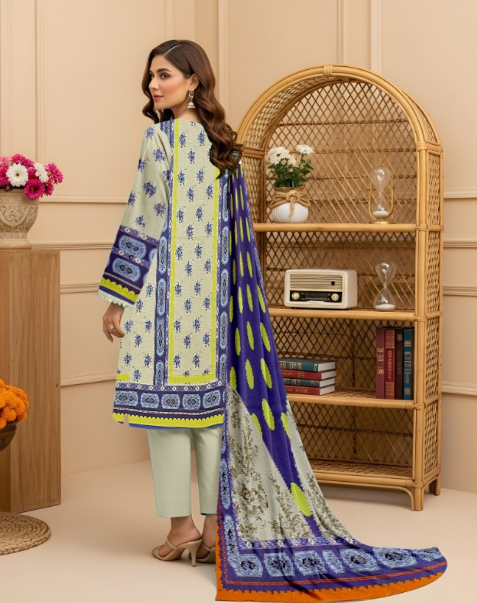 Luxury Lawn 3-Piece Suit Summer Collection