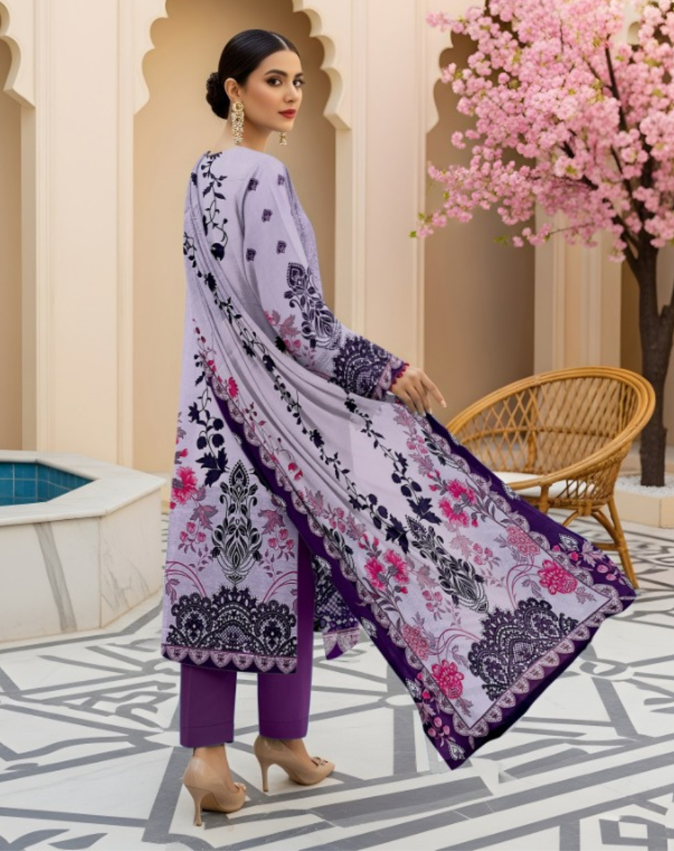 Premium Quality Lawn 3-Piece Printed