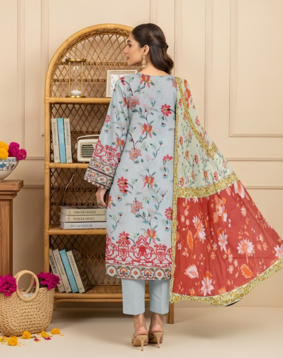Luxury Lawn 3-Piece Suit Summer Collection
