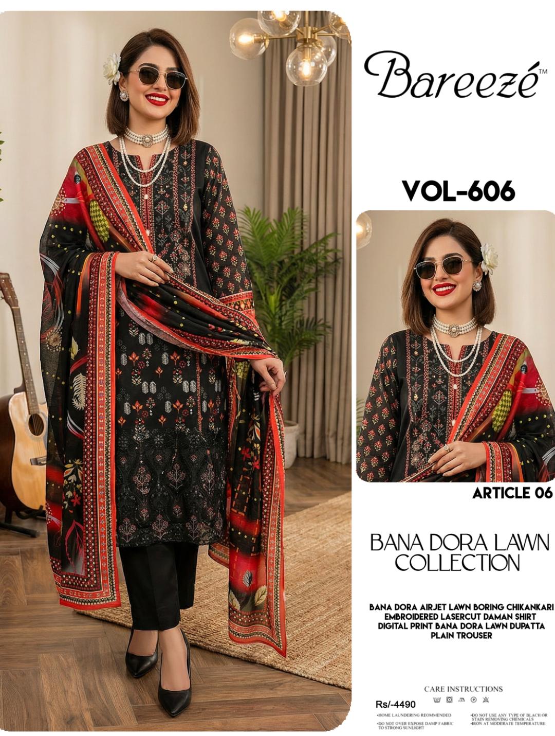CHICKEN KARI LUXURY LAWN 3PEICE UNSTITCH
