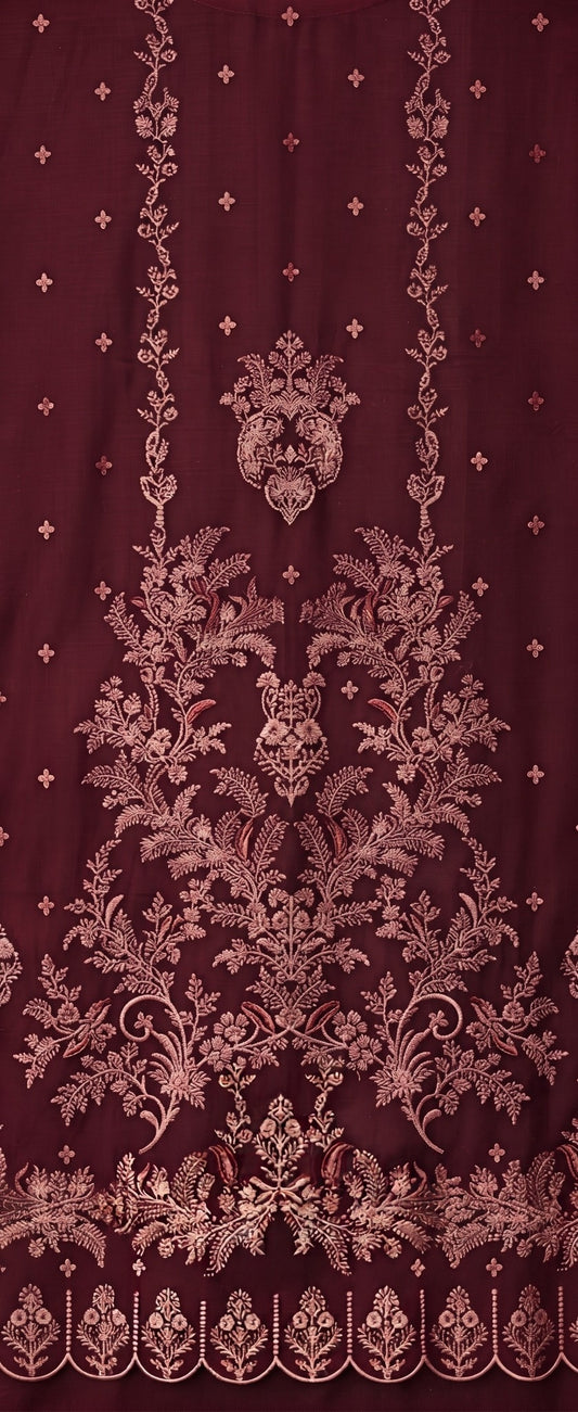 Meerab By Bin Anwar Kashmiri Shawl 3-Piece Suit (Unstitched)