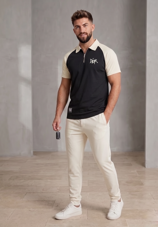 Men’s Premium Polo Tracksuit Set