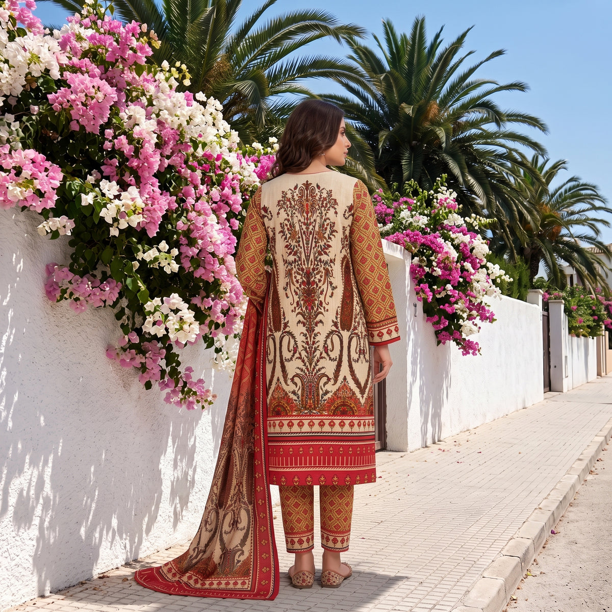 Premium Khaddar 3-Piece Ladies Suit