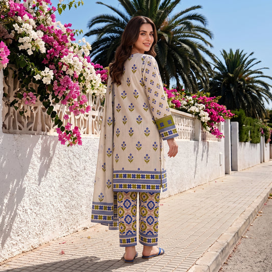 Premium Khaddar 3-Piece Ladies Suit