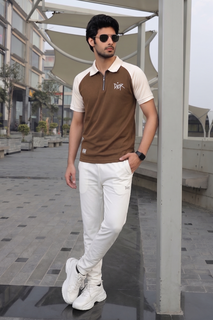 Men’s Premium Polo Tracksuit Set