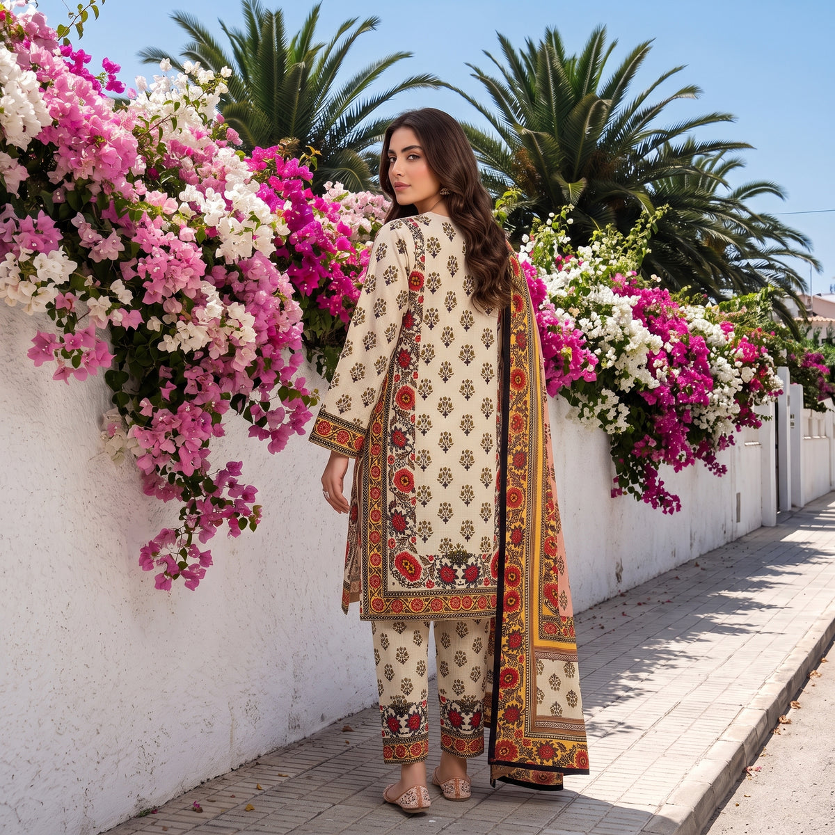 Premium Khaddar 3-Piece Ladies Suit