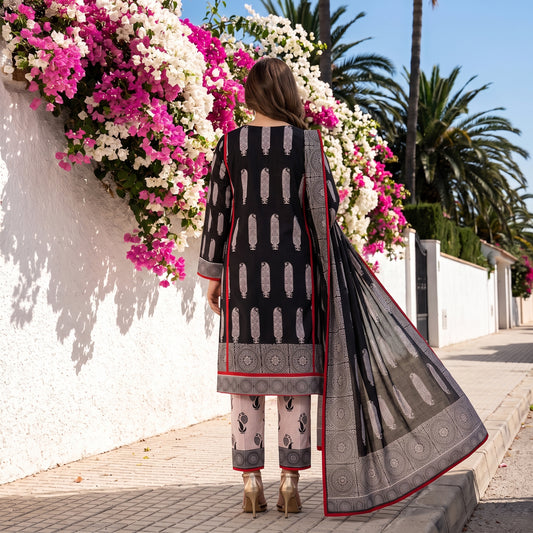 Premium Khaddar 3-Piece Ladies Suit