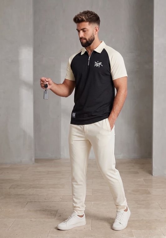 Men’s Premium Polo Tracksuit Set