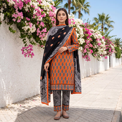 Premium Khaddar 3-Piece Ladies Suit
