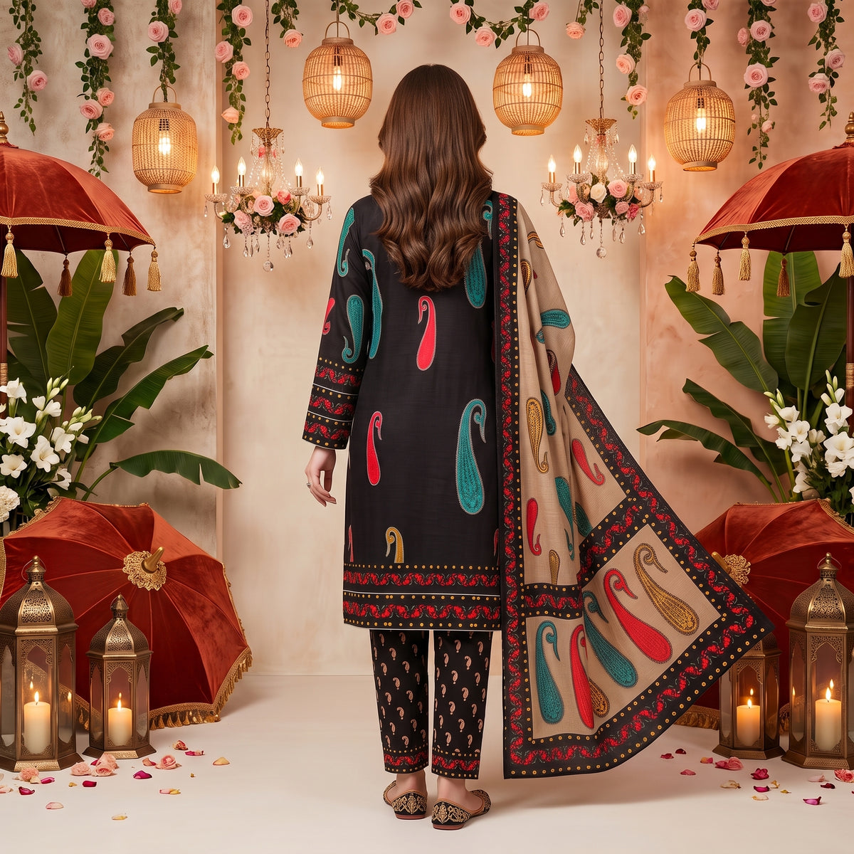 Premium Khaddar 3-Piece Ladies Suit