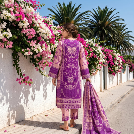 Premium Khaddar 3-Piece Ladies Suit