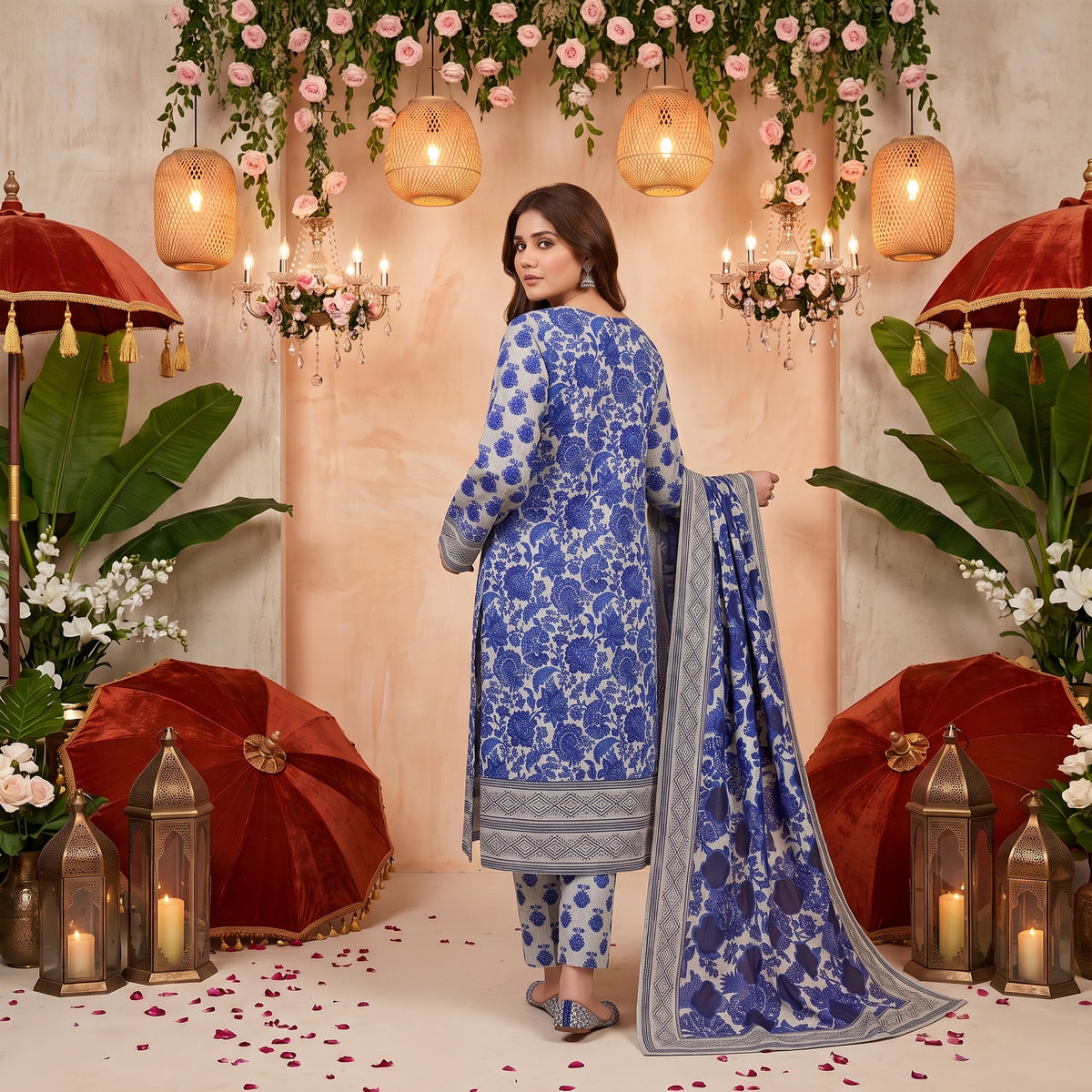 Premium Khaddar 3-Piece Ladies Suit