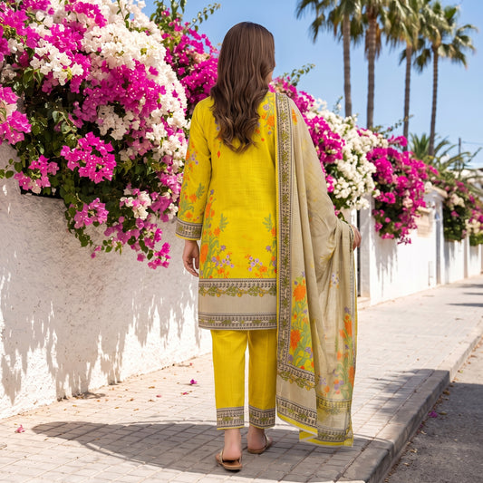 Premium Khaddar 3-Piece Ladies Suit