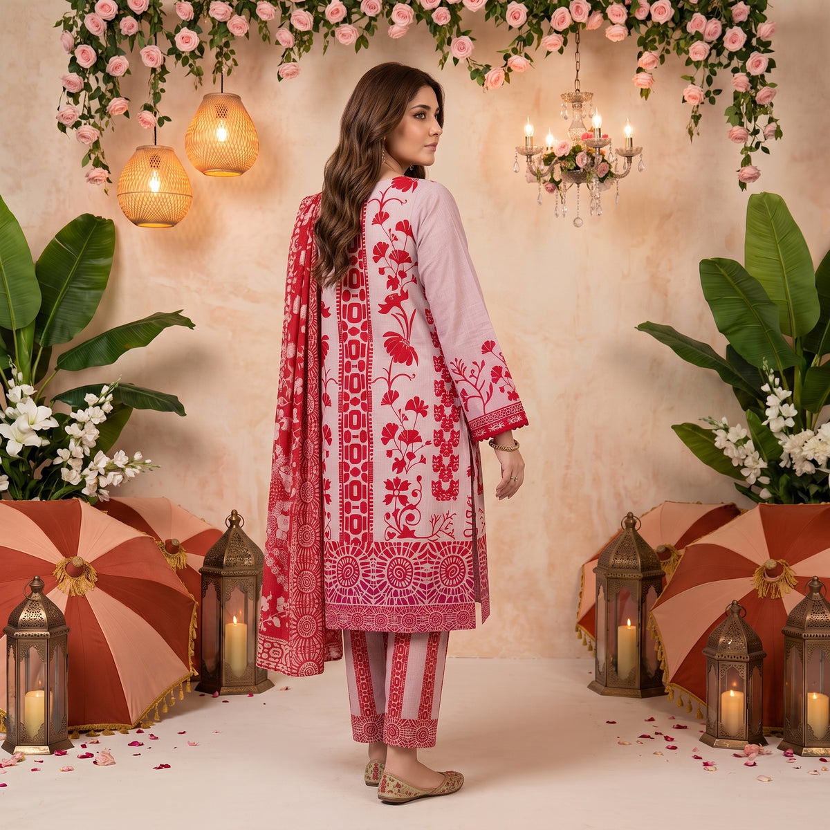 Premium Khaddar 3-Piece Ladies Suit
