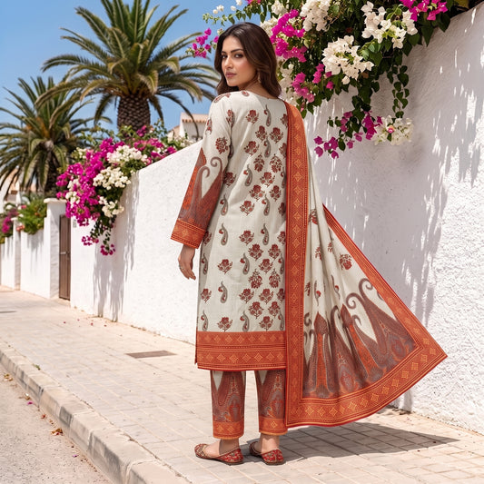 Premium Khaddar 3-Piece Ladies Suit