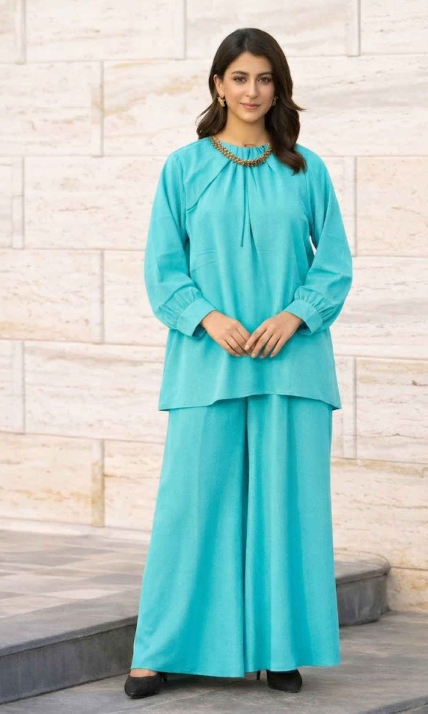 Elegant Western Two-Piece Ensemble (STITCHED)