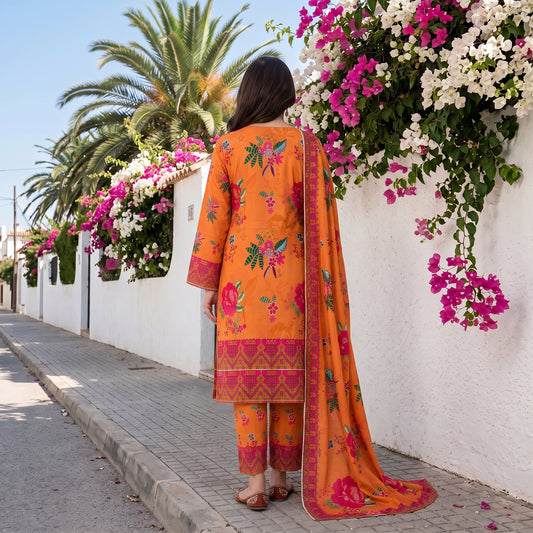 Premium Khaddar 3-Piece Ladies Suit