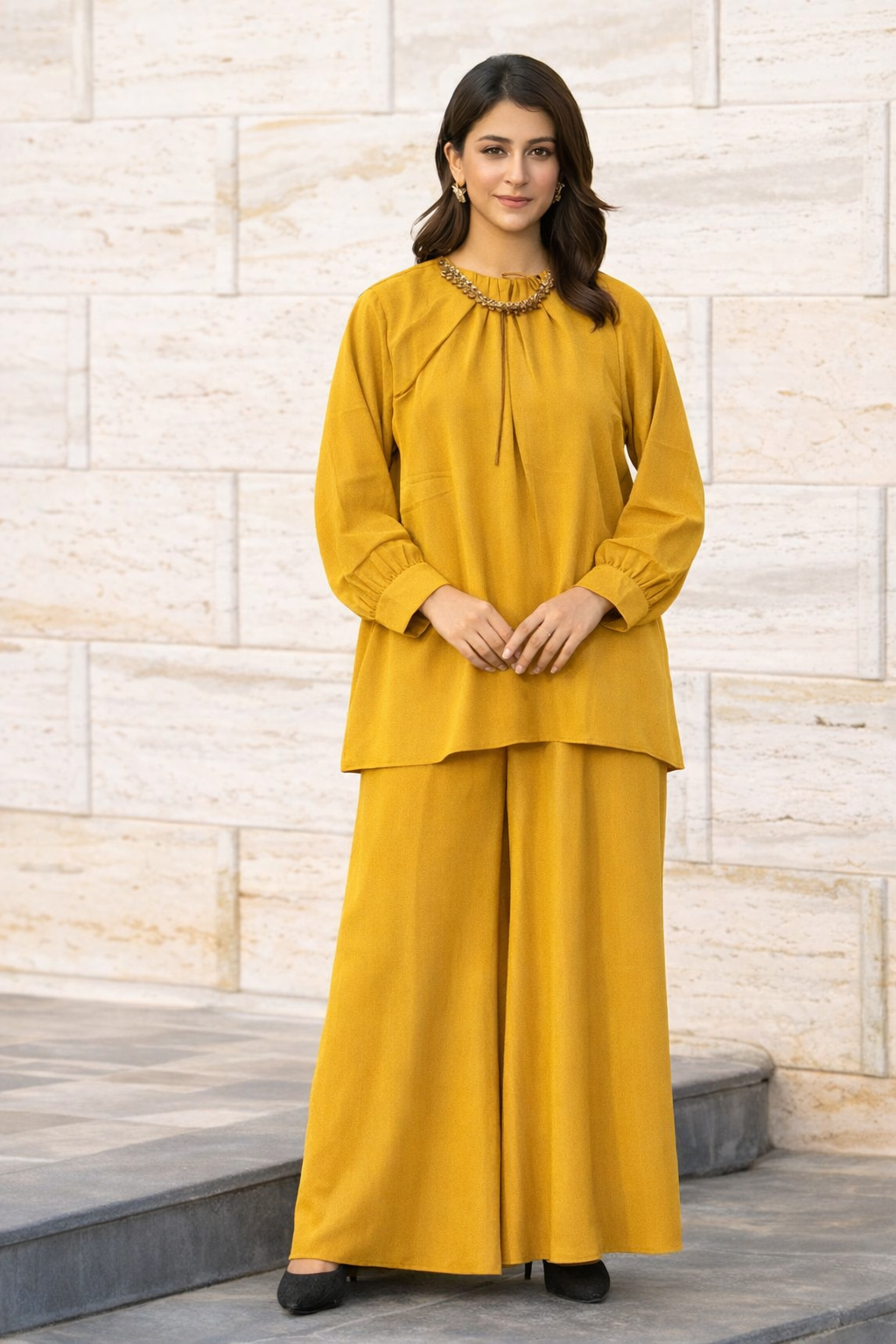 Elegant Western Two-Piece Ensemble (STITCHED)