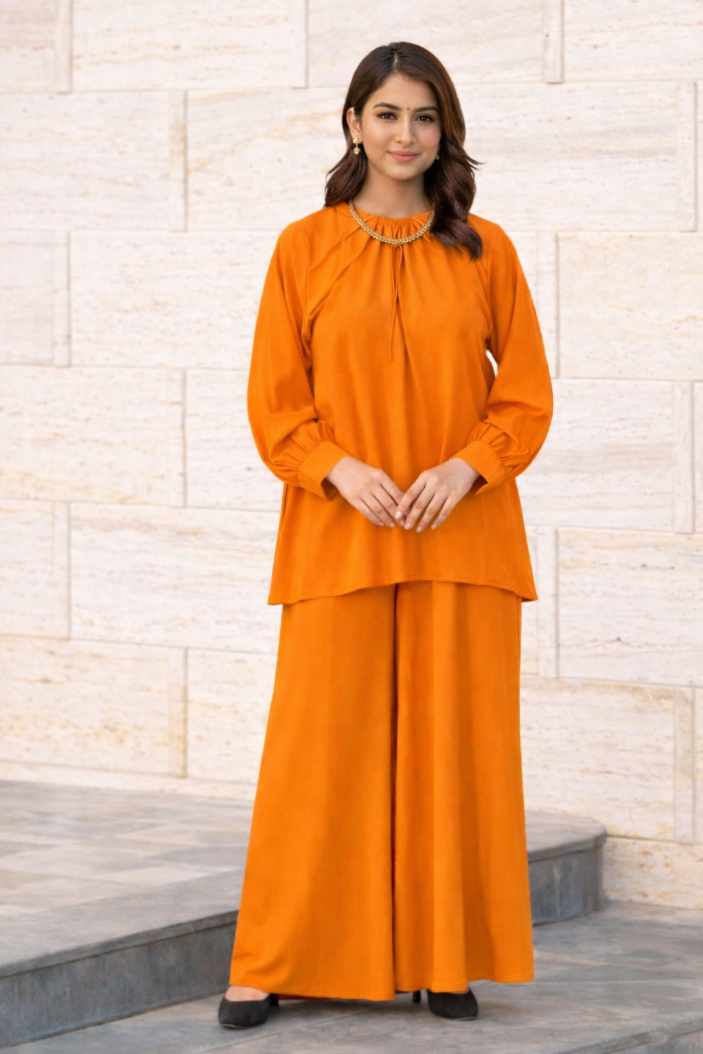Elegant Western Two-Piece Ensemble (STITCHED)