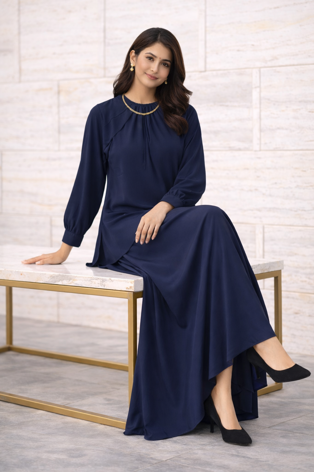 Elegant Western Two-Piece Ensemble (STITCHED)