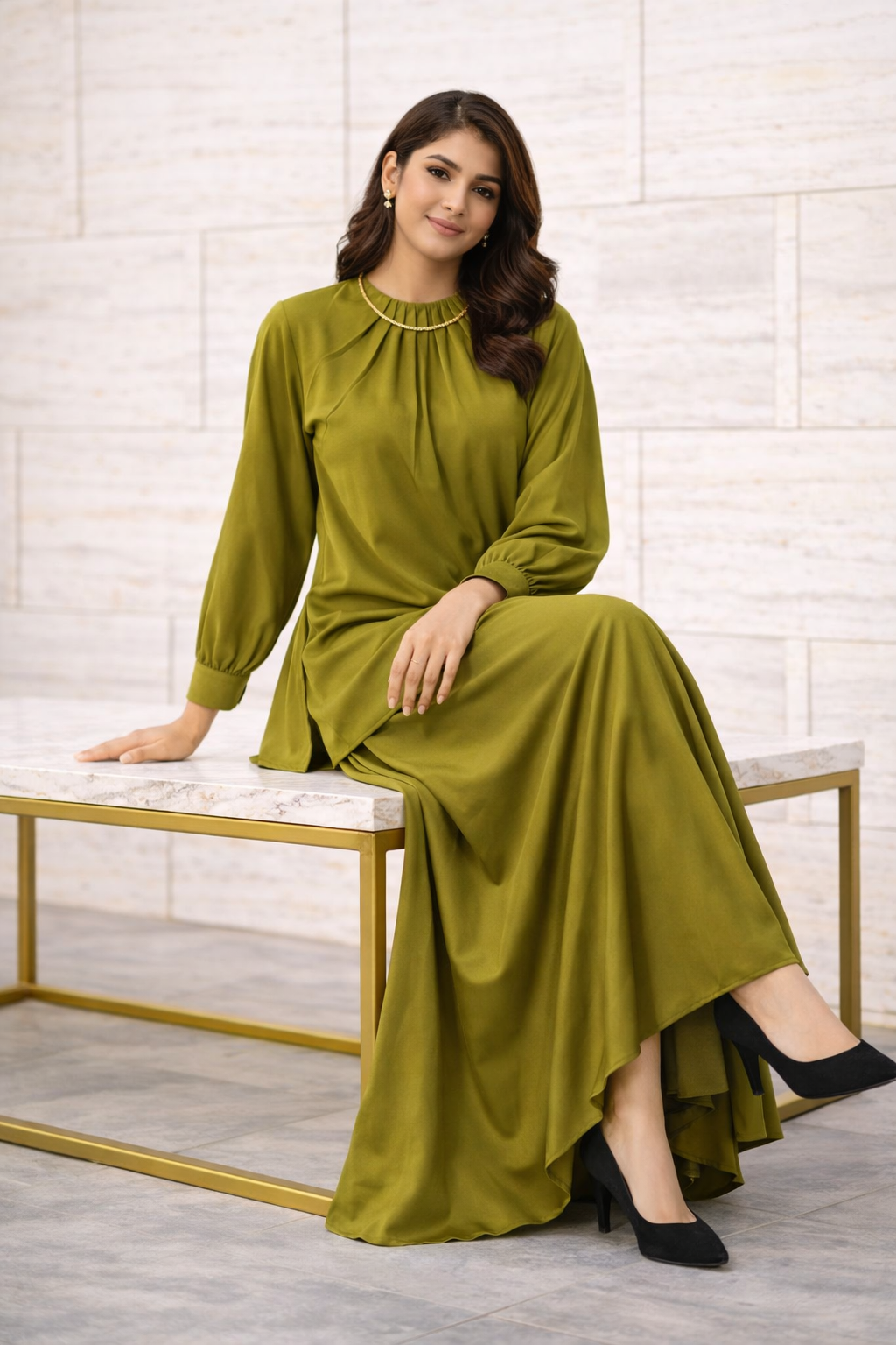 Elegant Western Two-Piece Ensemble (STITCHED)