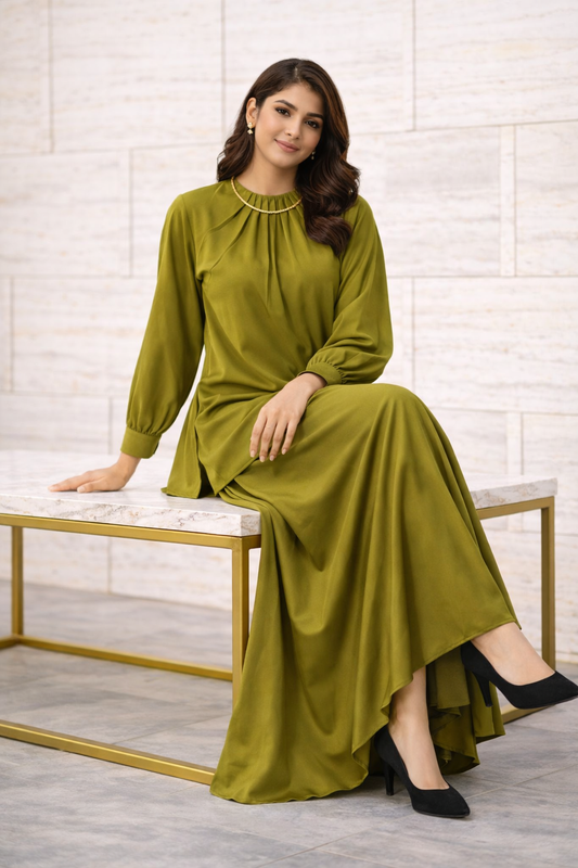 Elegant Western Two-Piece Ensemble (STITCHED)