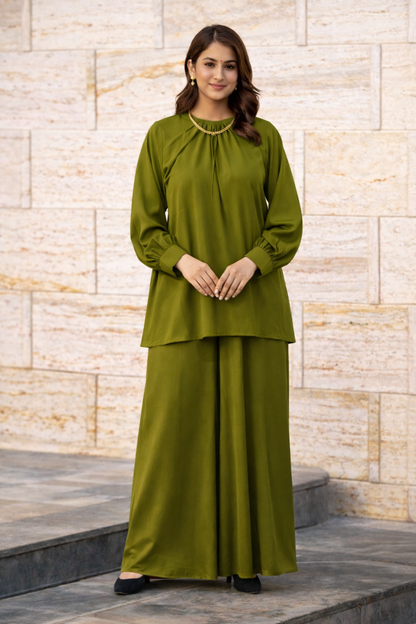 Elegant Western Two-Piece Ensemble (STITCHED)