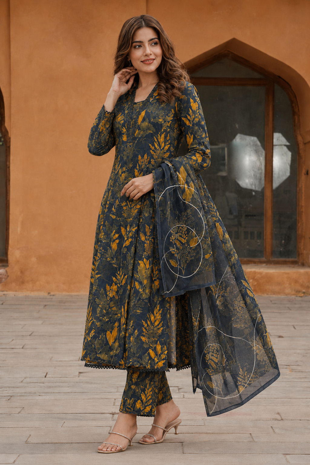 3Pc Unstitched Printed Lawn Suits for Women (Unstitched)