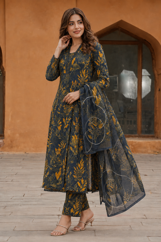 3Pc Unstitched Printed Lawn Suits for Women (Unstitched)