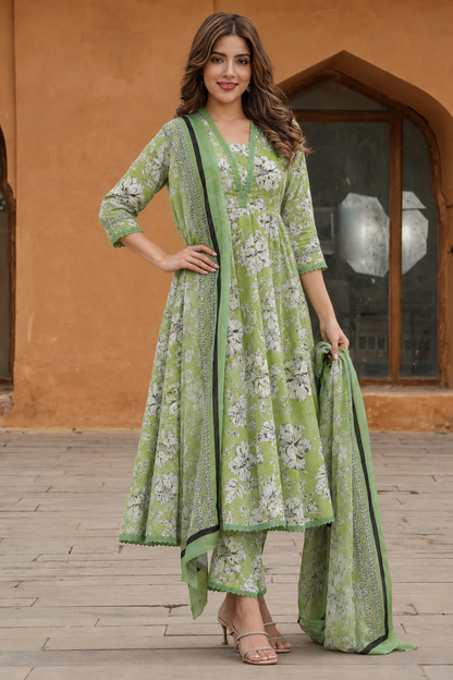3Pc Unstitched Printed Lawn Suits for Women (Unstitched)