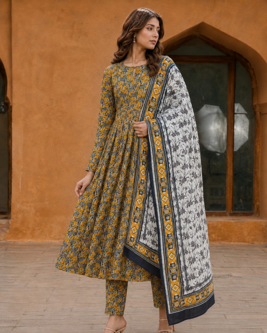 3Pc Unstitched Printed Lawn Suits for Women (Unstitched)