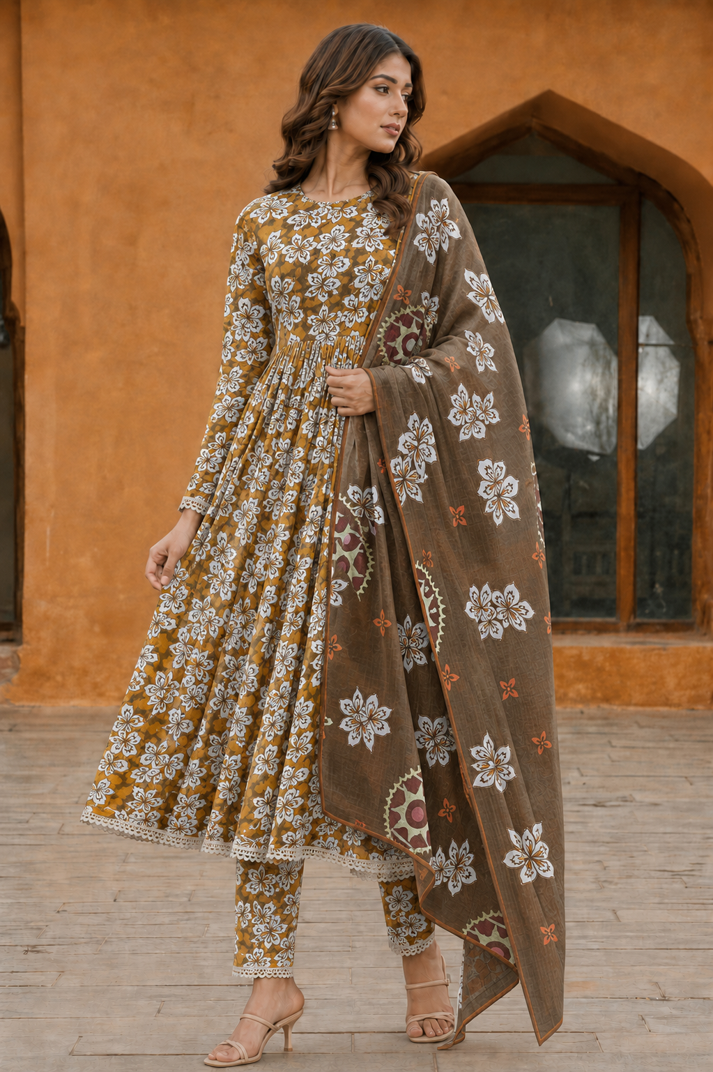 3Pc Unstitched Printed Lawn Suits for Women (Unstitched)