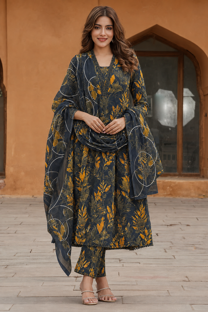 3Pc Unstitched Printed Lawn Suits for Women (Unstitched)