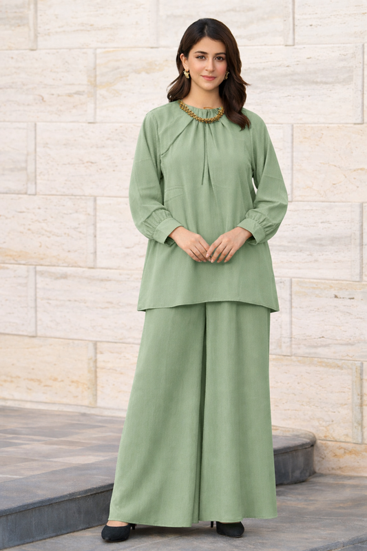 Elegant Western Two-Piece Ensemble (STITCHED)