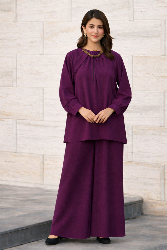 Elegant Western Two-Piece Ensemble (STITCHED)
