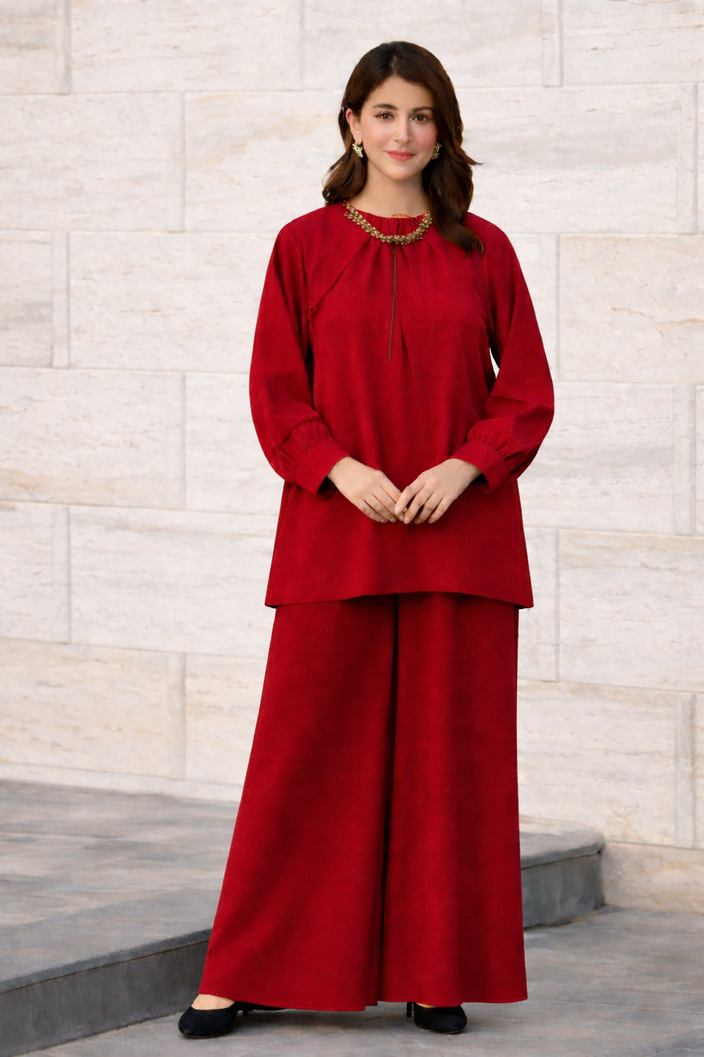 Elegant Western Two-Piece Ensemble (STITCHED)