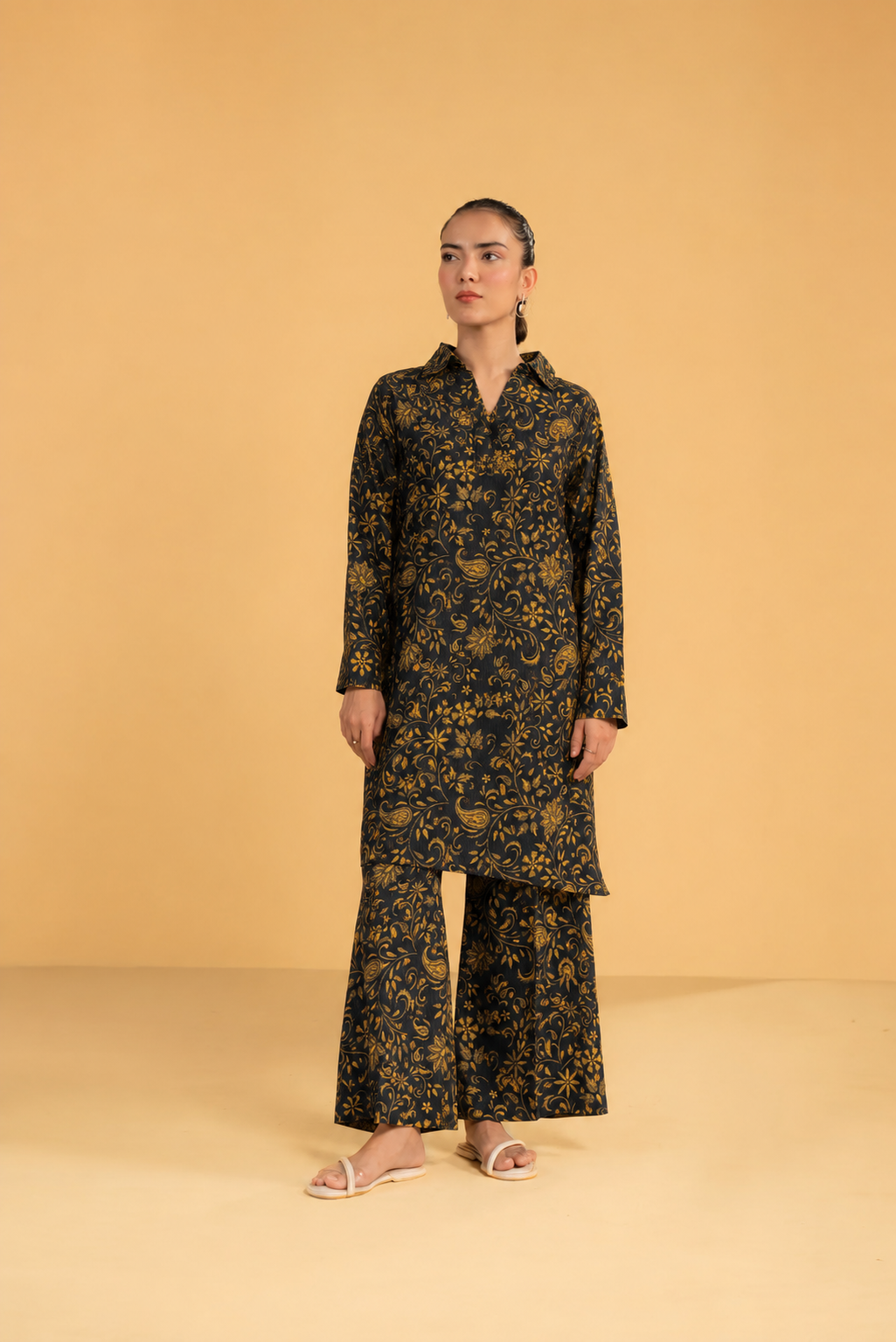 Bin Anwar Print Lawn Luxury 2 Piece Suit – Elegant Summer Collection ( Unstitched)