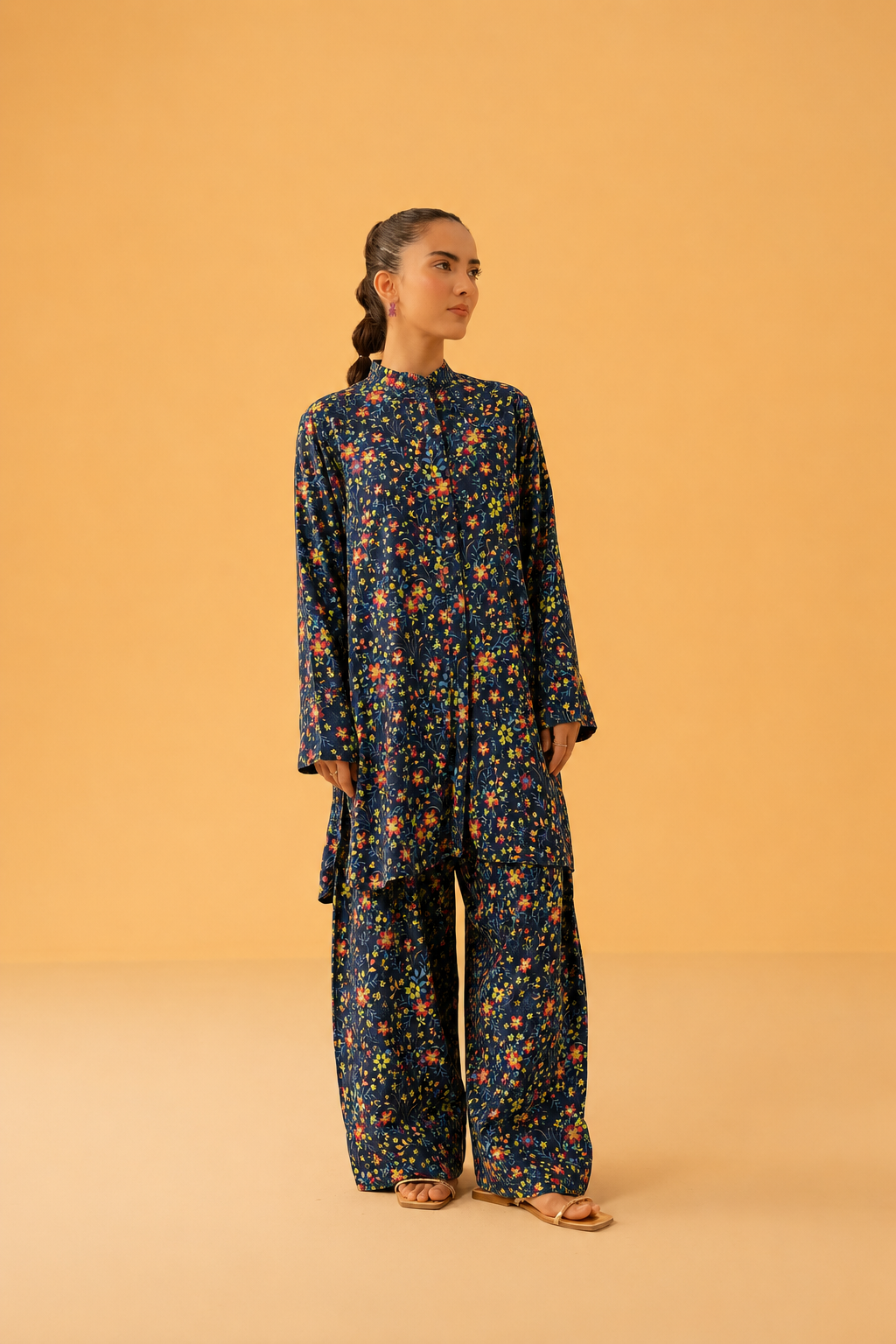 Bin Anwar Print Lawn Luxury 2 Piece Suit – Elegant Summer Collection ( Unstitched)